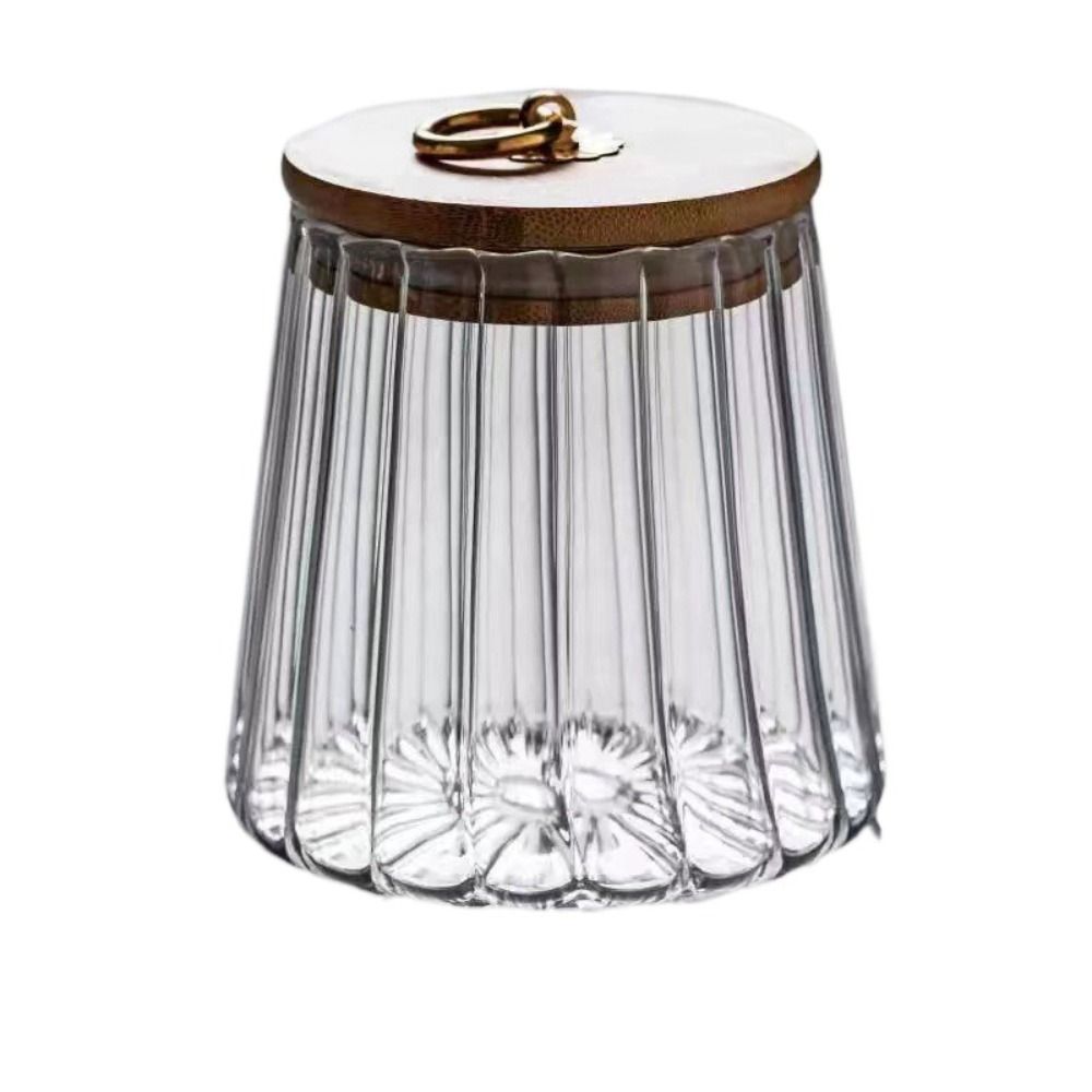 Прозрачные стеклянные банки для хранения, герметичные банки для приправ, стеклянная банка для специй, сахар