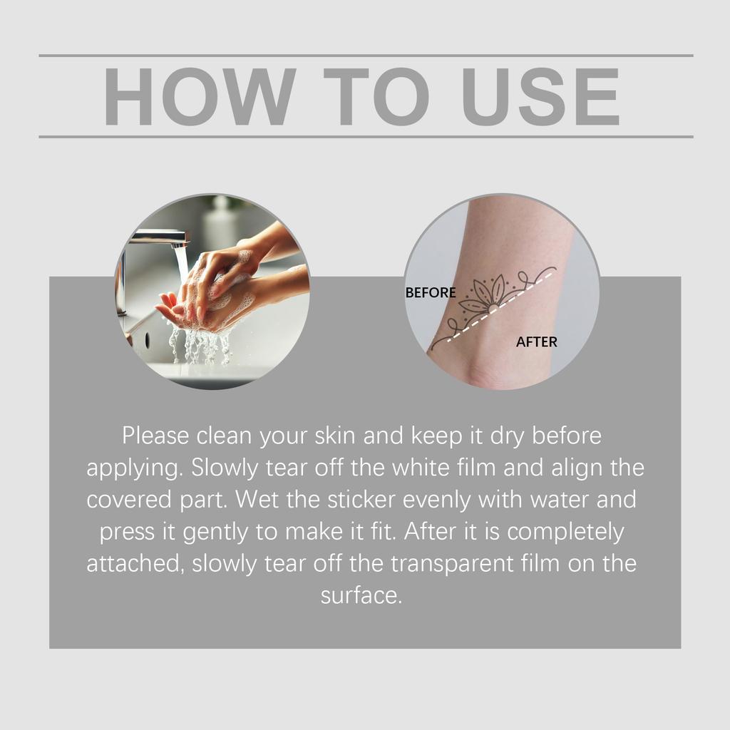 Tattoo Cover Patches, Invisible Tattoo Concealing Stickers
