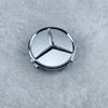 AABGS1 4pcs-AAA-75mm Glossy Black Car Wheel Center Logo Hub Cap For Mercedes Benz AMG W211 W205 W213 W203 C218 A207 CLA CLS E Class