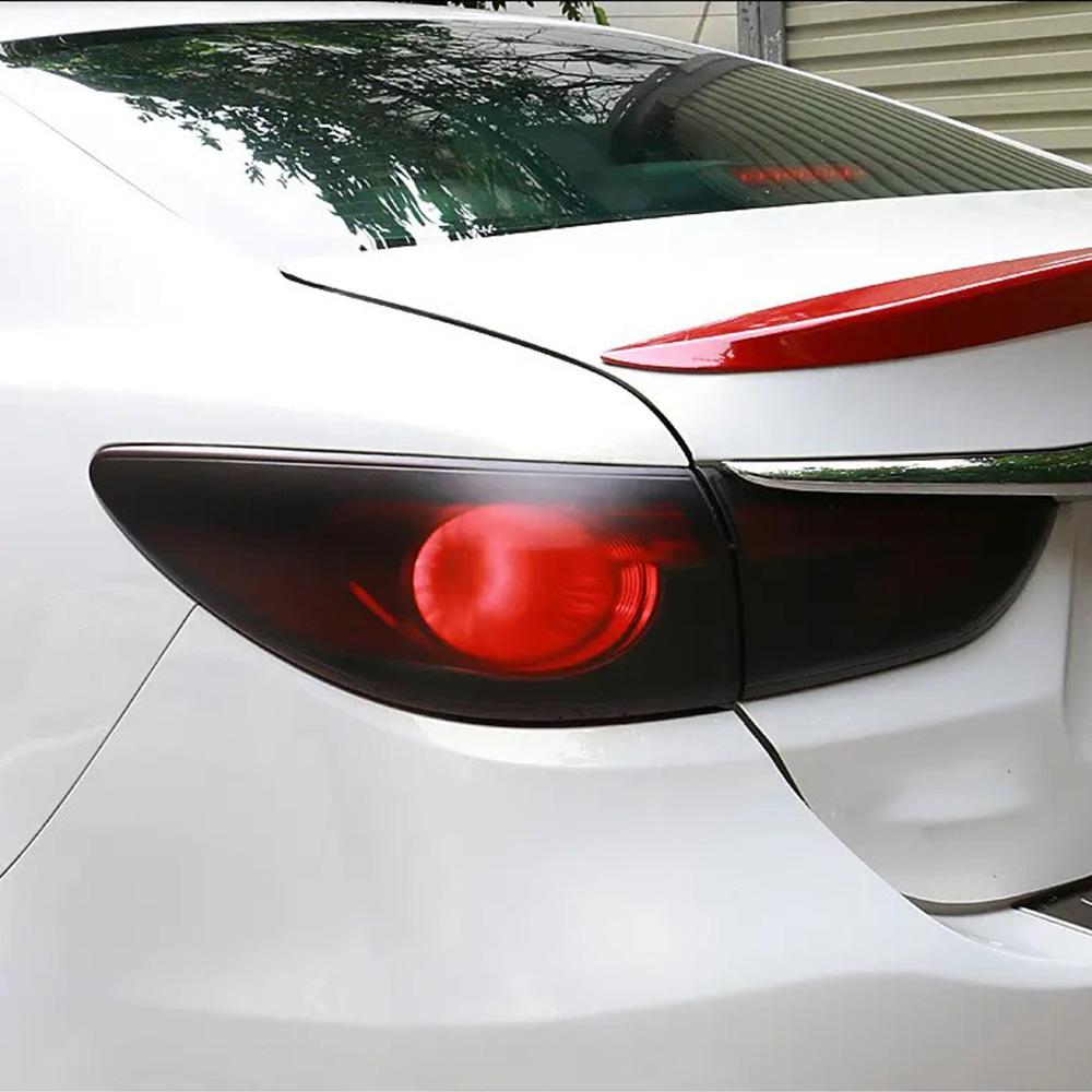 Car Headlight Film Taillight Tint Clear Yellow Smoke Black Self-Adhesive Film Exterior Styling Decals For Auto Motorcycle Light