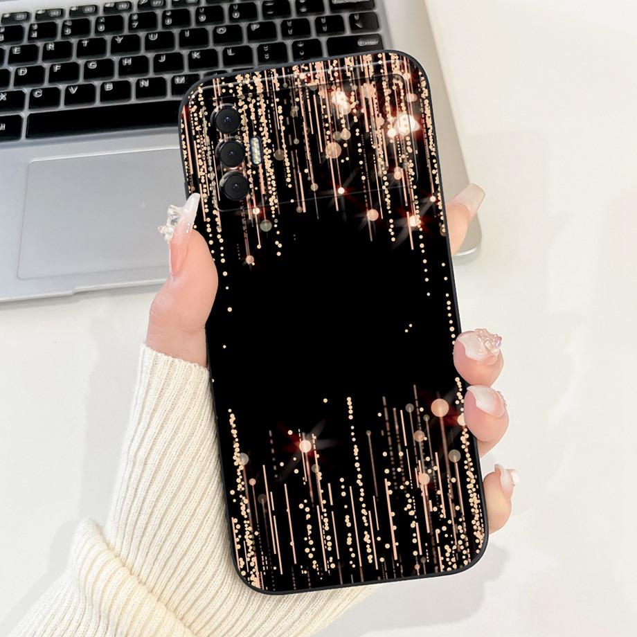 Для Tecno Spark 8P Чехол Мягкий Силиконовый Задний Чехол Панда Мраморный Дракон Кот Астронавт Чехол для Телефона Для Spark8P KG7H KG7 KG7n Capas