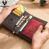 Leather Passport Bag Large-capacity Multi-shot Function Coin Purse