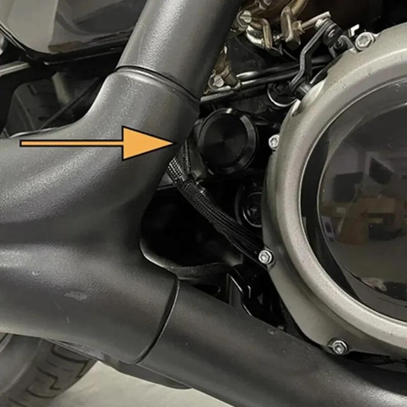 Motorcycle Swingarm Pivot Bolt Covers Fairing Screws Frame Hole Plug Guard Cap For Harley Nightster RH975 Special 2022-2023