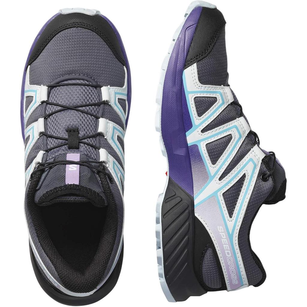SALOMON Speedcross Удобные Универсальные Амортизирующие Прочные Низкие Детские Кроссовки для Бега Детские Кроссовки для Бега Черные L47733200