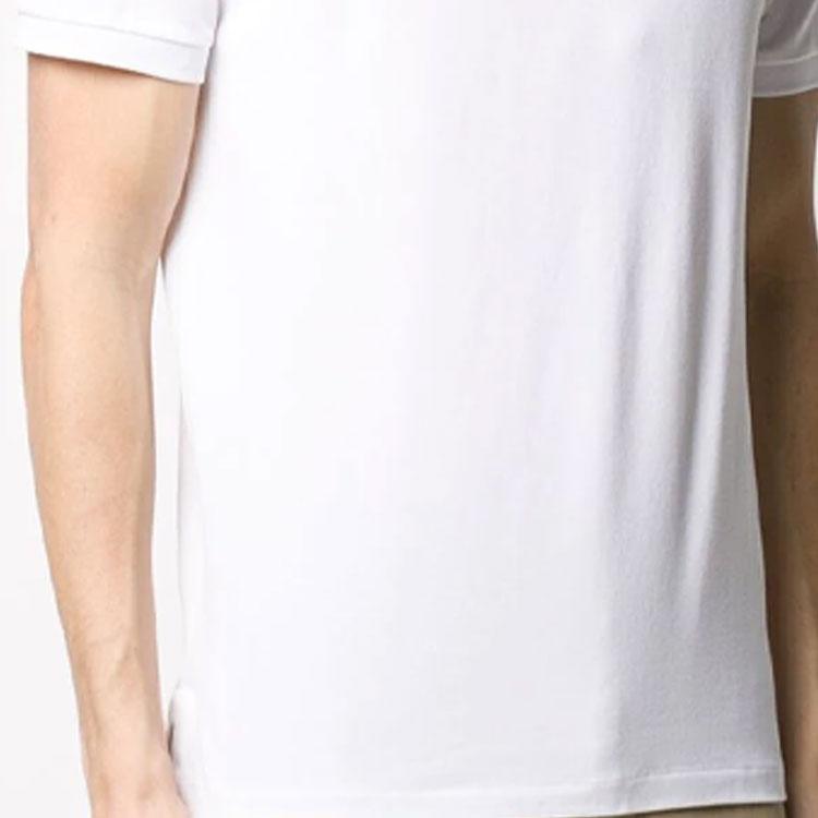 Polo Ralph Lauren однотонная рубашка поло с вышитым логотипом с коротким рукавом, мужская белая 710541705-008