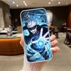 NH27 G-Gojo S-Satoru Transparent Phone Case for Samsung Galaxy A04 A04S A14 A23 A34 A54 M23 M33 M52 M53