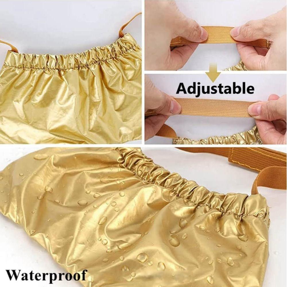 Waterproof Pet Bathing Cap Adjustable Rubber Band Reusable Cat Shower Cap Elastic Headgear Comfortable Ear Protection Pet Cap