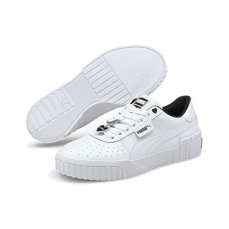Puma Cali Galentines Grl Pwr - Белые Черные Женские Кроссовки 374950-02