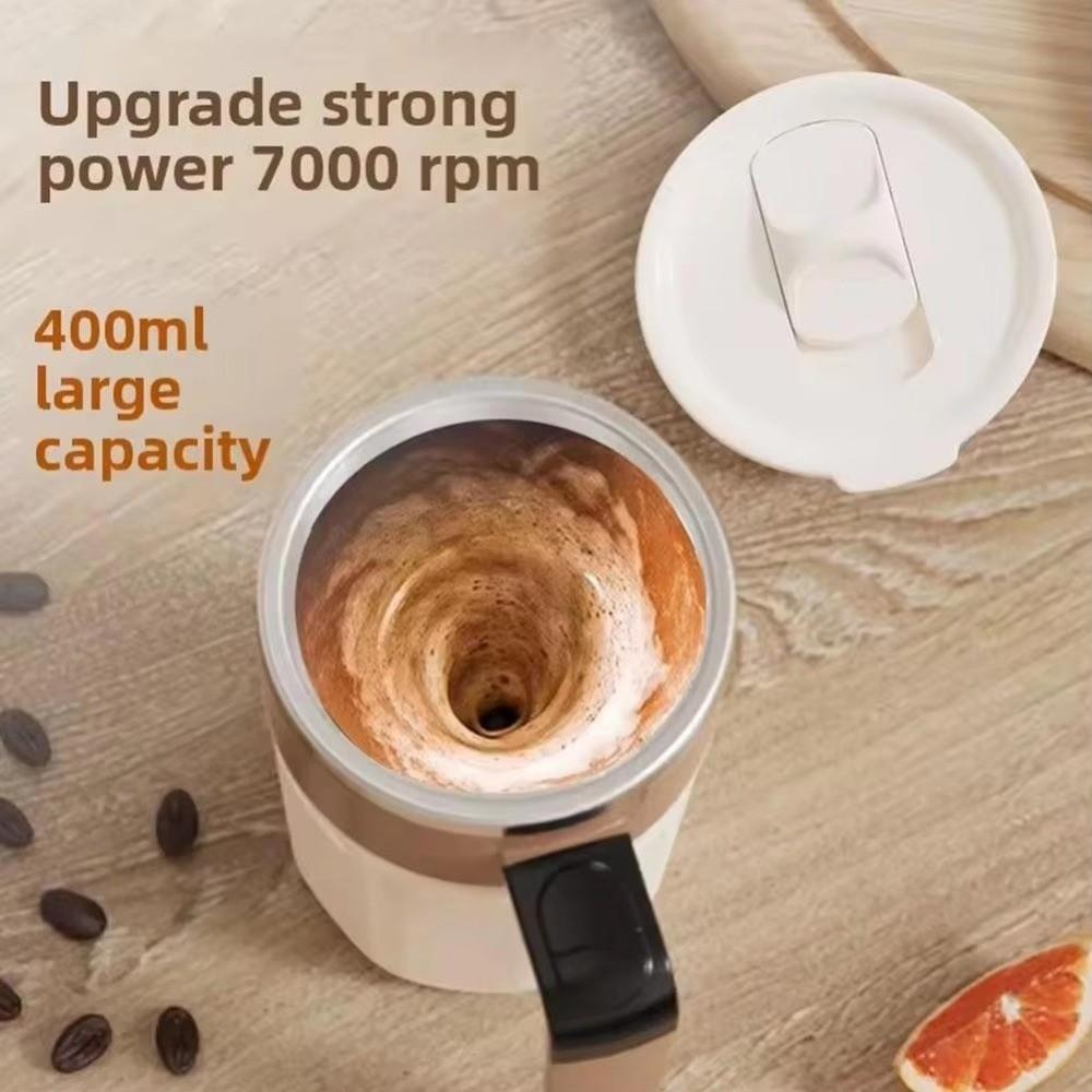 Magnetic Stirring Self Stirring Coffee Mug Rechargeable Heating Mixer Cup Home Use