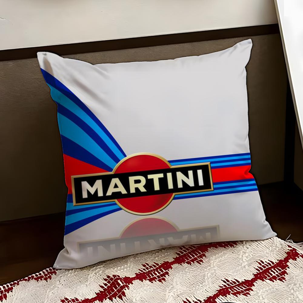 Car Cool MMartiniES Cushion Cover Reversible Soft Durable Pillow Cover Home Car MultiScene Use for Daily Comfort