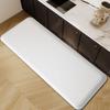 Long strip thickened kitchen water and oil absorbent floor mat flannel non-slip dirt-resistant foot mat entrance door mat
