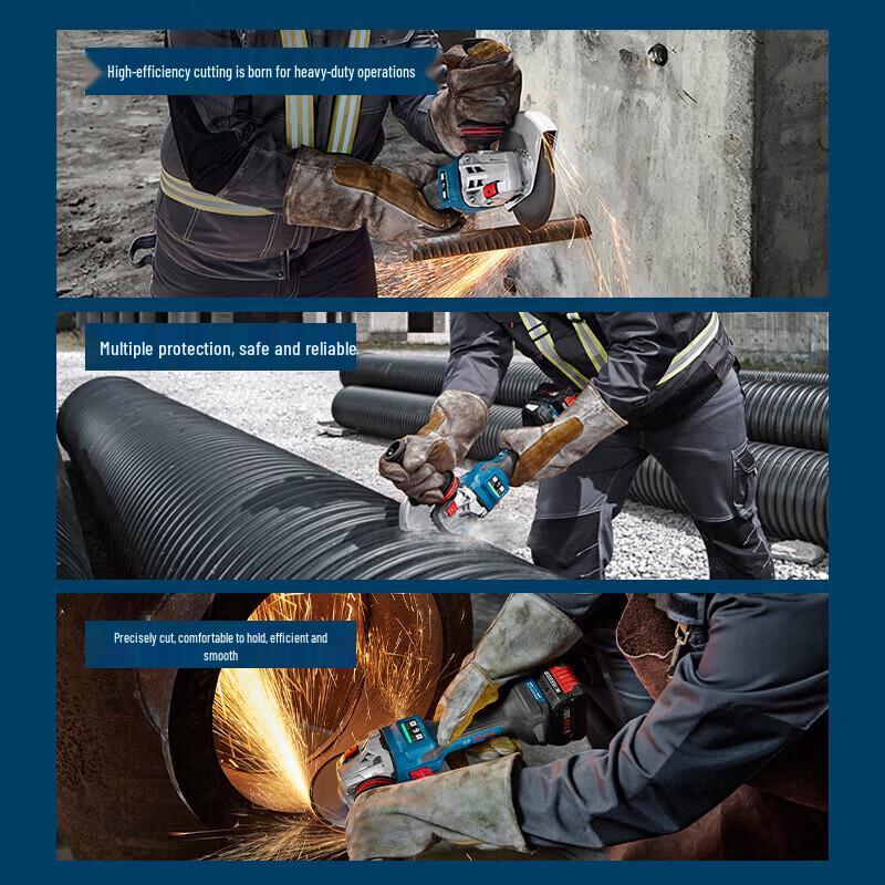 BOSCH GWS18V-15S Cordless Angle Grinder & Polisher CN plug (adapter included)