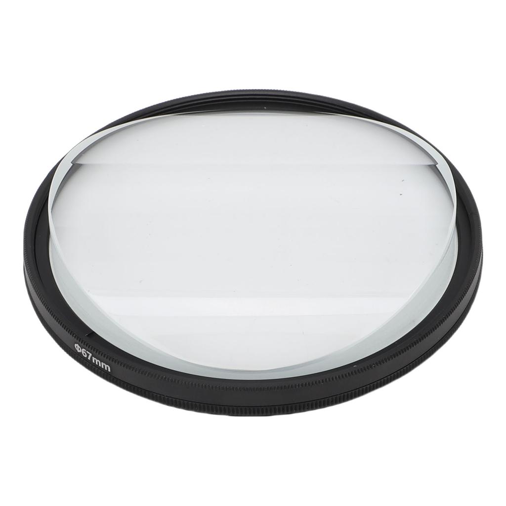 67 мм Фильтр движения по центру поля Многослойное покрытие Водонепроницаемый Нескользящая текстурированная линза для камеры