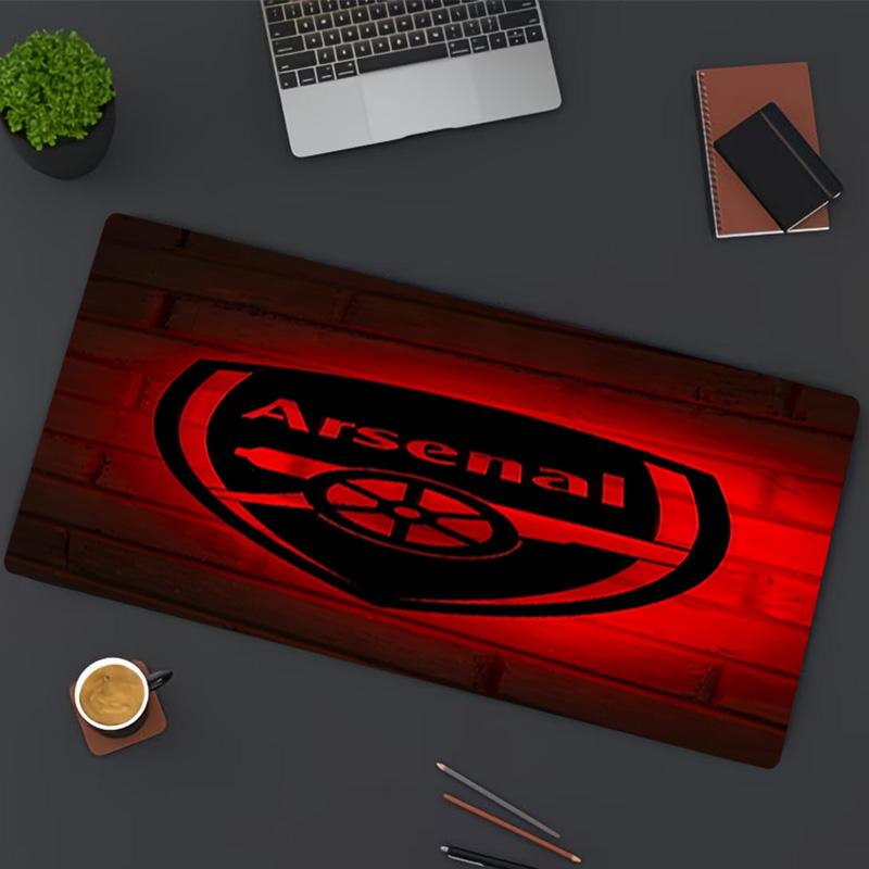 Arsenal F.C Print Mouse Pad, for Keyboard Pad Laptop PC Mat for Office Home Use, Desk Decor, Perfect Birthday Gift for Gamers