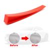 Изогнутый клин для окон, беспокрасочный ремонт вмятин, ремонт кузова автомобиля, ручной инструмент, красный клин для окон дверей автомобиля