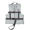 REEFTOURER Adult Snorkeling Vest with Secure Buoyancy and Crotch Size RA8002 Strap, Gray, L,