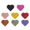 10 Pcs Bible Bookmarks PU Leather Bookmarks Heart Shaped Bookmarks Creative Page Marker Reading Supplies for Teacher