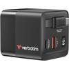 VERBATIM CHARGEUR GAN 65W 2 PORTS