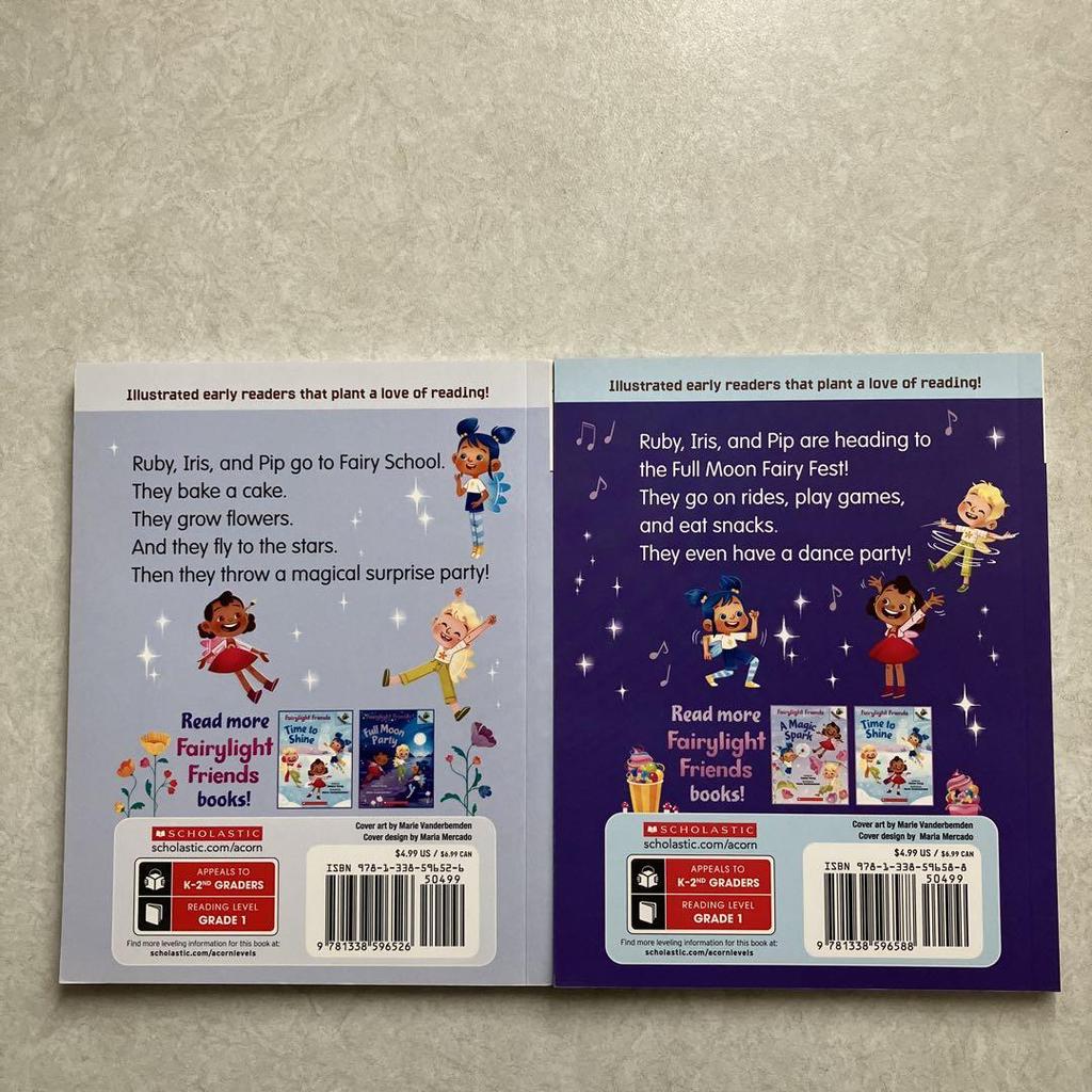 [USED] Fairylight Friends 2-book set chapter book