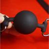 BDSM Тройной Шариковый Кляп для Рта, Медицинские Силиконовые Рабские Кляпы для Глубокого Проглатывания, Наручники для Бондажа, Секс-Игрушки для Пар, Игры для Взрослых