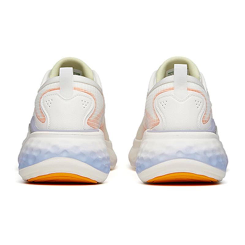 Anta Anti-Slip And Wear-Resistant Lightweight Low-Top Running Shoes Women's White Yellow Sneakers 122145556S-5