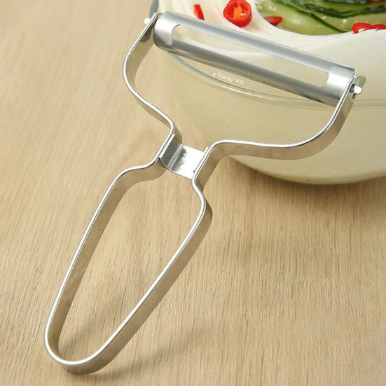 Stainless Steel Vegetable Peeler Labor-saving Practical Multi-purpose Manual Fruit Peeling Cutter Potato Slicer