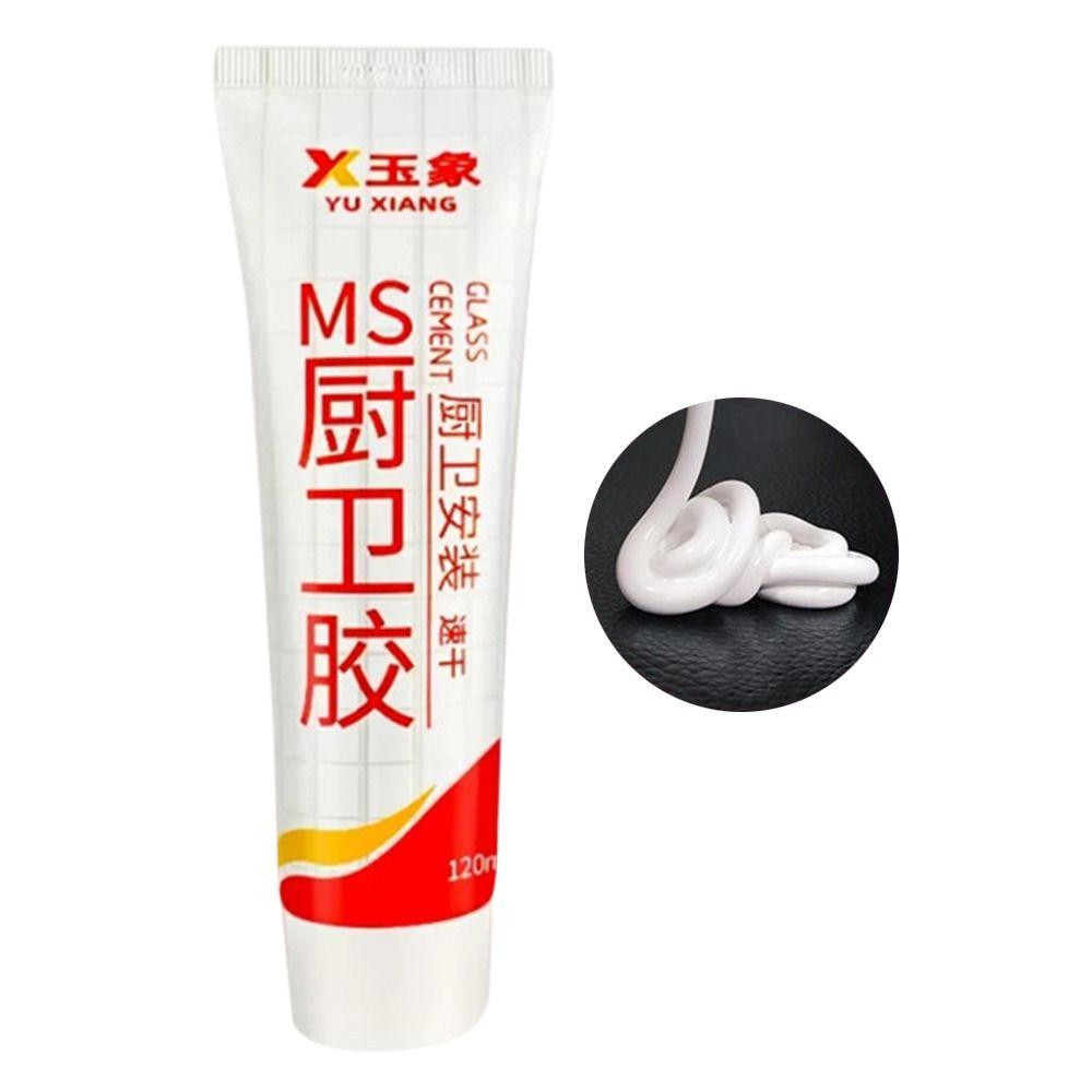 120ML Pool Sealant Beauty Seam Agent Toilet Base Jointing Beauty Agent Homehold Joint Sealant Seam Agent Caulking Tile Glue