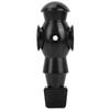 2Pcs Table Football Men Player Foosball Soccer Machine Replacement Dolls Indoor Games(Black)