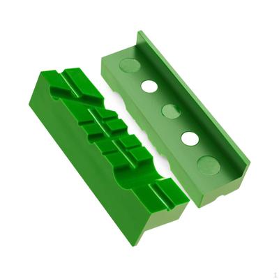 2 привлекательных предмета челюсти Visos Bench Jaw Pad Woodworking Practice Tpu Covers Multi