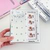 Collectible 4 Grids Photo Holder Memory Keeper Photo Strips Album  Girls