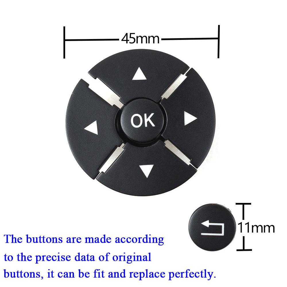 Многофункциональный черный чехол на руль с кнопкой, замена ключей для Mercedes Benz S CL Class W221 W216 S300 S320 S400