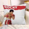 Classic Movie Pillow Covers Cartoon Sofa Decorative Home Doublesided Printing Short Plush Cute Cushion RRocky Cover