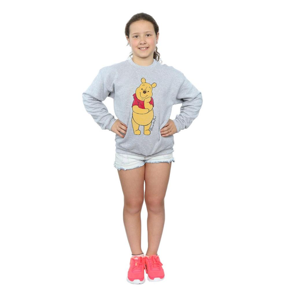 Winnie the Pooh Girls Classic Sweatshirt