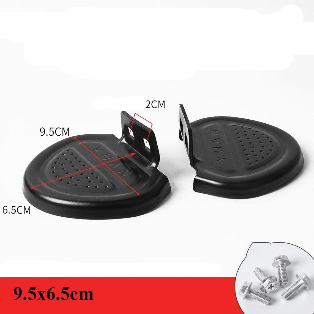 1 пара 3 стилей задних педалей для велосипеда, черные чехлы для педалей мотоцикла, детали для электровелосипеда