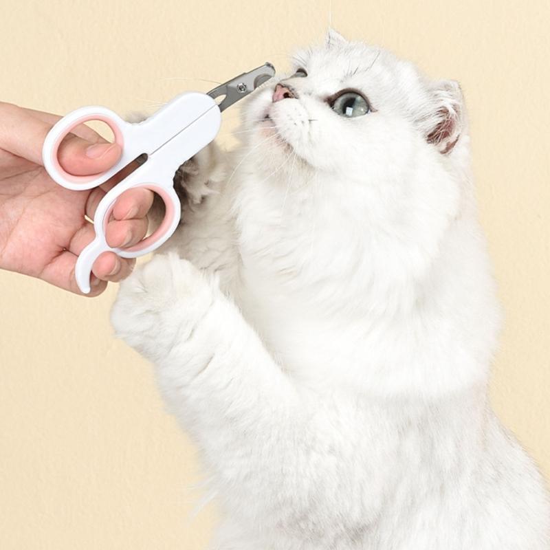 Триммер для ногтей питомцев из нержавеющей стали для маленьких и больших собак, кошек, удобная нескользящая ручка, наборы для груминга