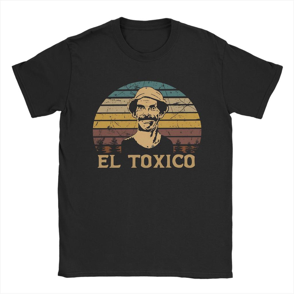 Vintage T Shirt Vintage El Chavo Del Ocho TV Series El Toxico Cotton T Shirts Hip Hop Tshirt for Couple Summer Y2K Tops