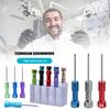 Набор инструментов из нержавеющей стали, многоцветная микроотвертка, прочная отвертка, зуботехническая лаборатория