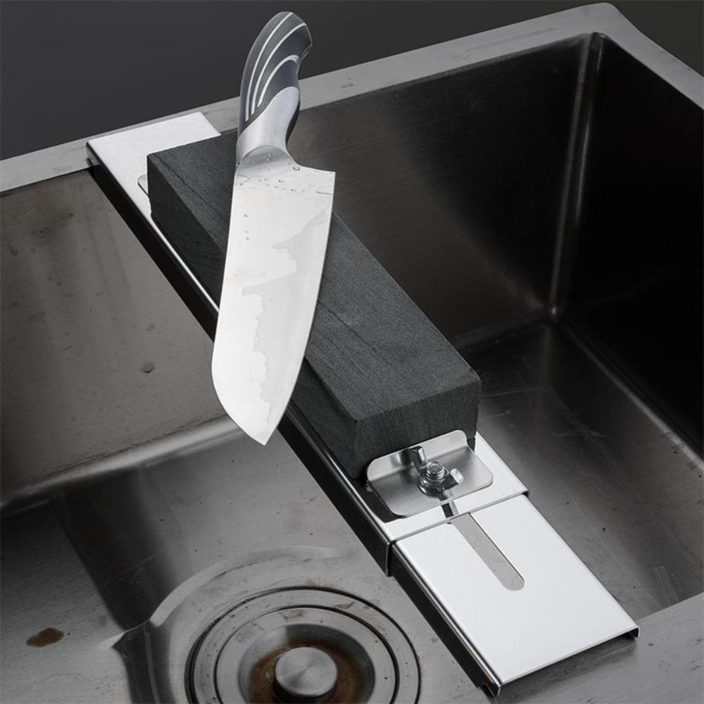 Adjustable Sharpening Stone Fixed Bracket Anti Slip Whetstone Base  Slaughterhouse