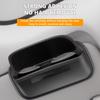 Car Glasses Box PU Leather Portable Car Sunglasses Holder Car Driving Glasses Holder Eyeglass Case Sun Visor Car Lenses Holder