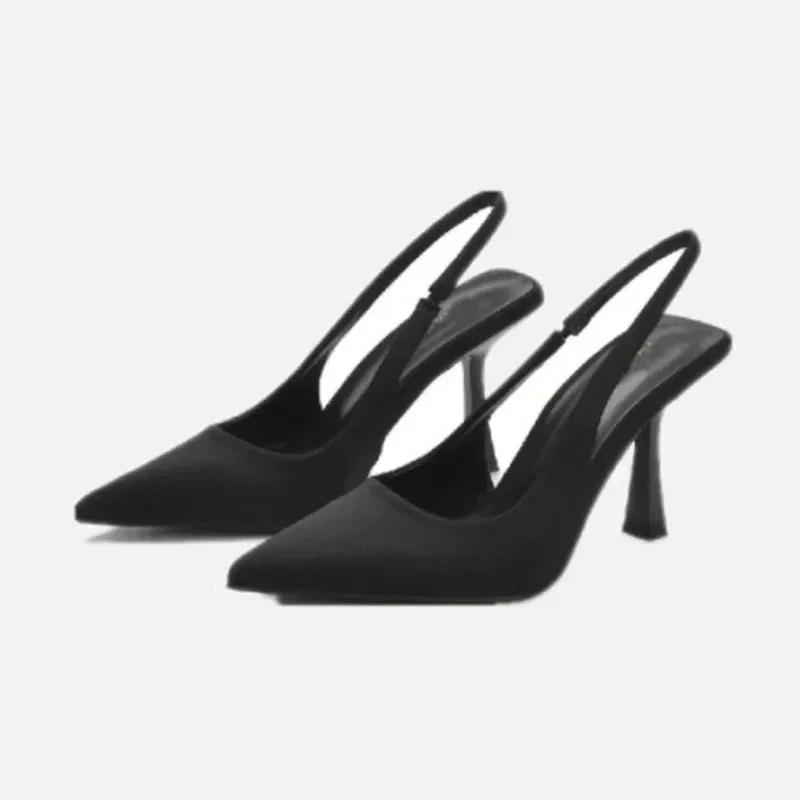 Fashion New Autumn Women's Shoes Fashion Women's Pumps Pointed Toe High Heels Shallow Woman Sandals Shoes Female Zapatos Mujer