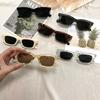 Driver Goggles Women Rectangle Vintage Sunglasses Brand Designer Retro Points Sun Glasses Female Lady Eyeglass Cat Eye