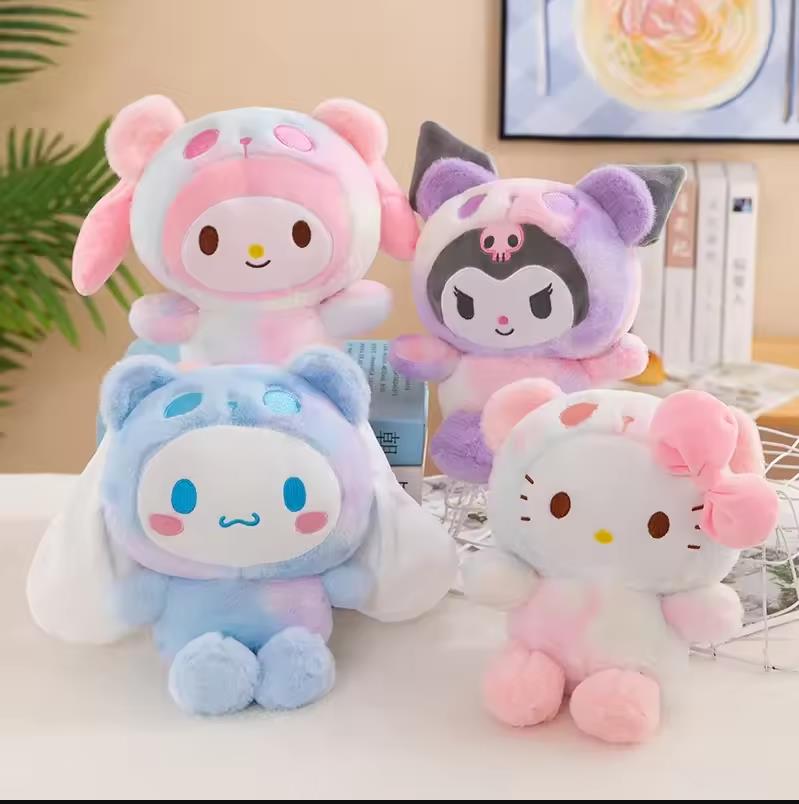 12 стилей *1 шт. Sanrio Сердце hello kitty Куроми Синнаморолл Подушка KT Плюшевая игрушка для девочек Мягкая набивная игрушка Животное Начинка Кукла Подарки