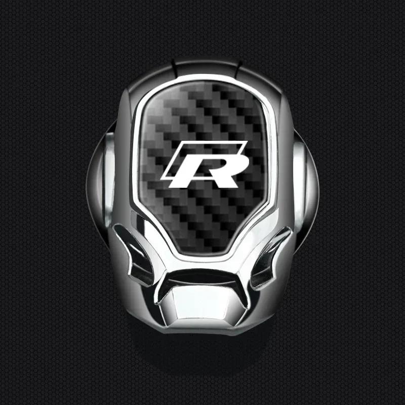 RFKNG1 Car Engine Start Stop Decorative Button Cover For VW GTI Polo Golf Passat Tiguan Arteon Touareg CC Taigo Caddy Jetta T-ROC Beet