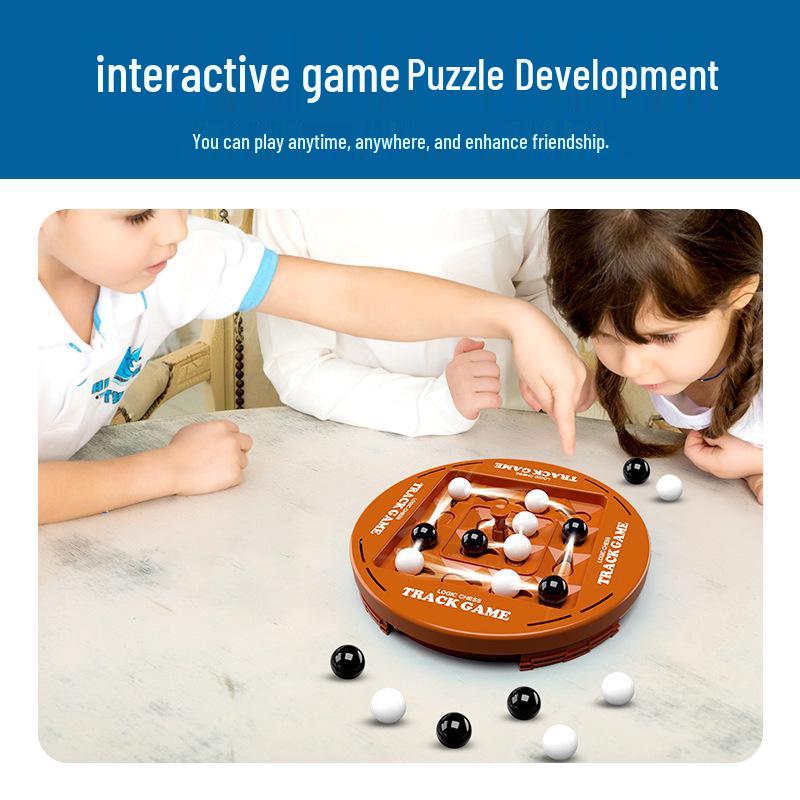 Трансграничные логические шахматы и го: Стратегическая игра для двух игроков для детей