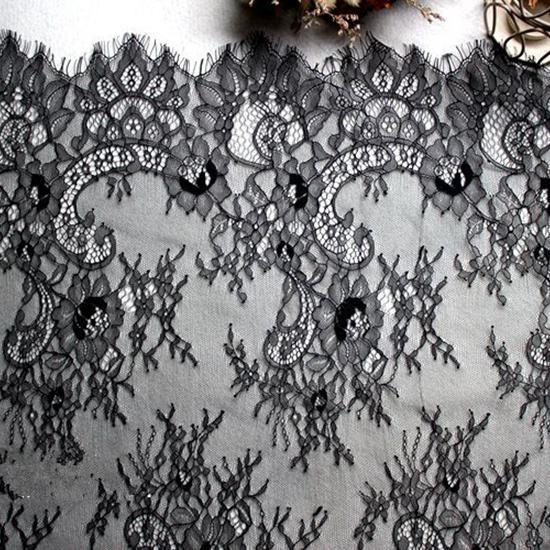 WM, 3 Meter, Colorful Eyelash Lace Trim, Sewing, 65cm Wide, DIY Sewing Applique, Wedding Dress Decoration