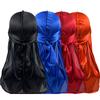 Unisex Soft Imitated Silk Bandana Doo Durag Headwear With Adjustable Fit For Men And Women