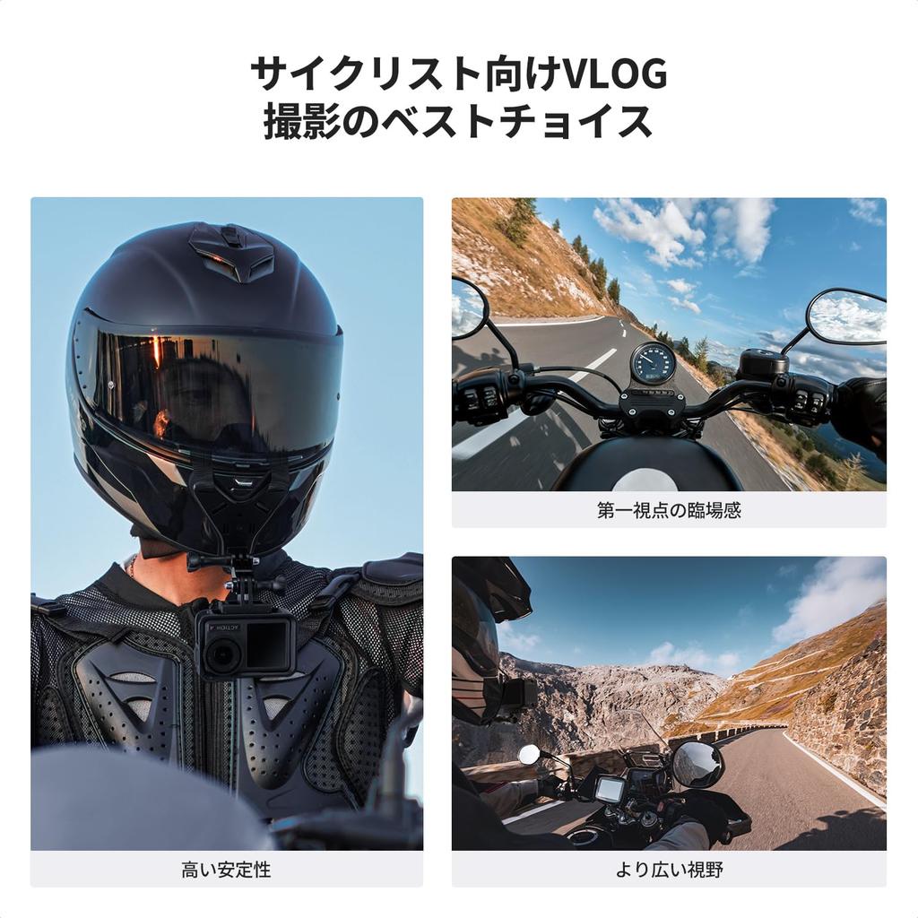 КОНЦЕПТ Крепление на подбородок шлема Совместимо с Insta360 X5 X4 X3 GoPro 13 12 11 10 9 DJ IOSMO Action 5 Pro 4 Аксессуар для экшн-камеры K&F - / / 3 и т.д.. -