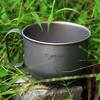 500ml Titanium Water Cup Coffee Mug Outdoor Camping Hiking Backpacking
