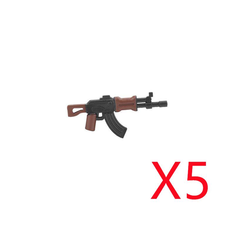 Военные Солдаты Фигурка Оружие Строительные Блоки Пистолет Попоша MP40 АК74 Винтовка Ракетная установка Пуля Огнемет Игрушки Подарок T051