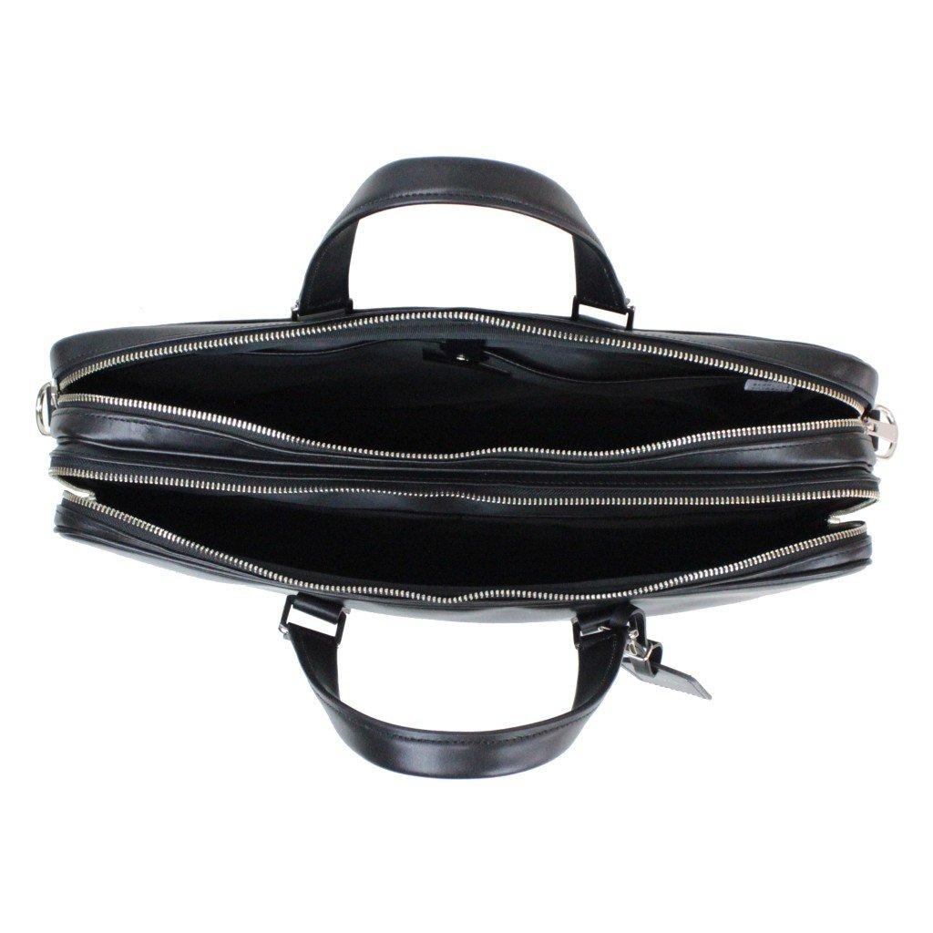 Yoshida сумка-портфель SORT сортировочная кожаная 2WAY деловая сумка черная [Porter] 116-03272